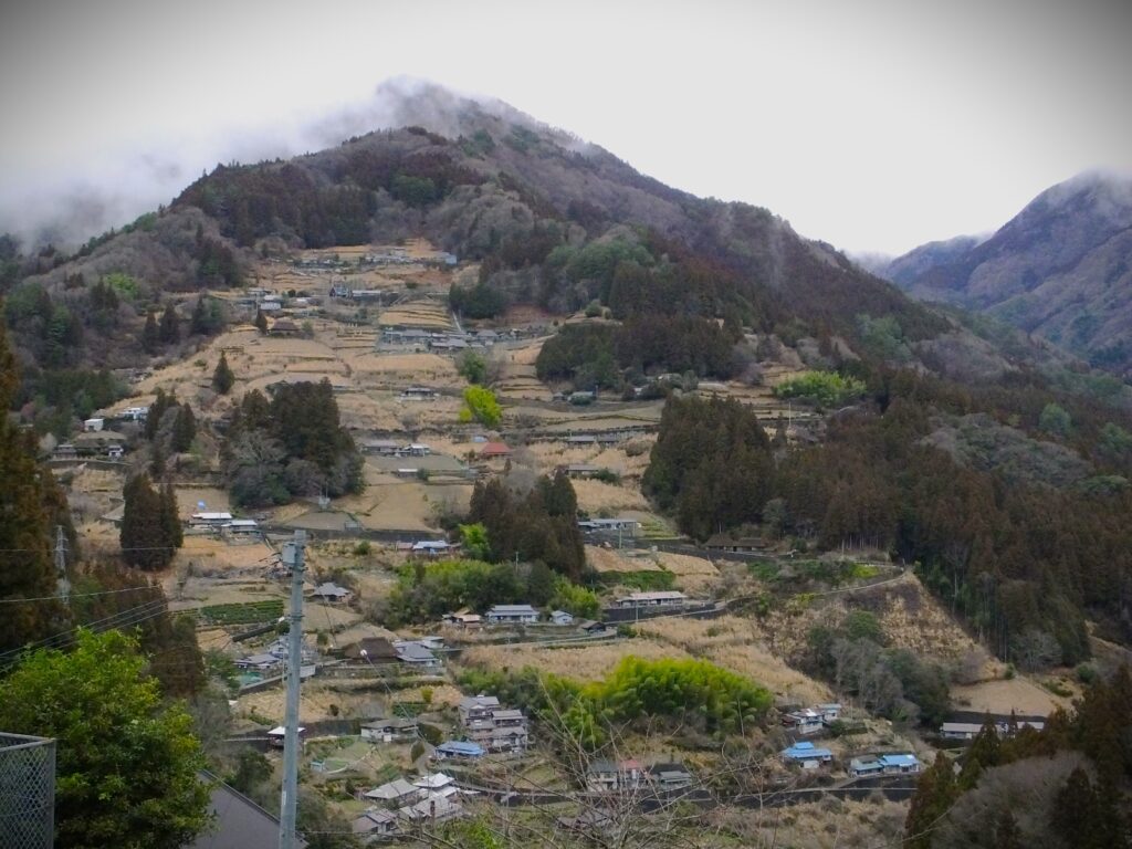 Ochiai Village in Iya Valley, one of the popular places for overnight stay