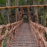 Iya Valley Vine Bridge, located in the heart of the valley.