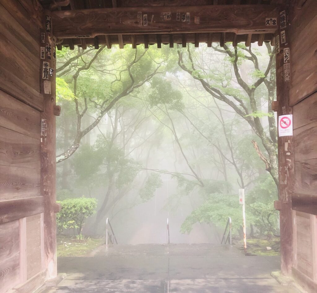 Entrane gate of one of the pilgrimage temple