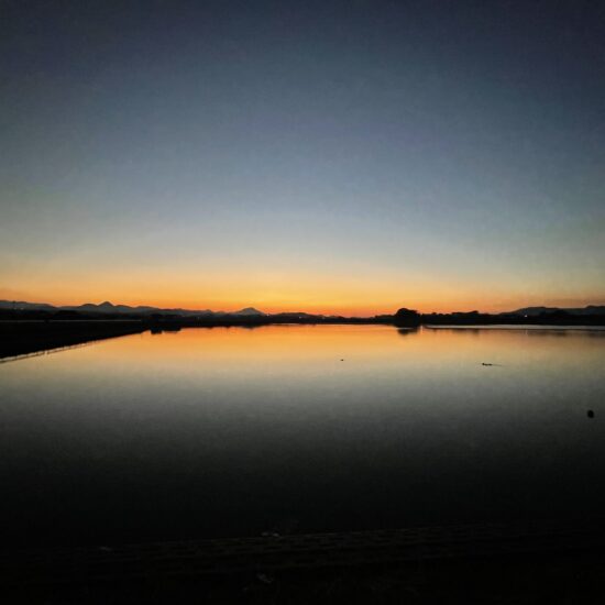 Sunset view at Seto Inland Sea