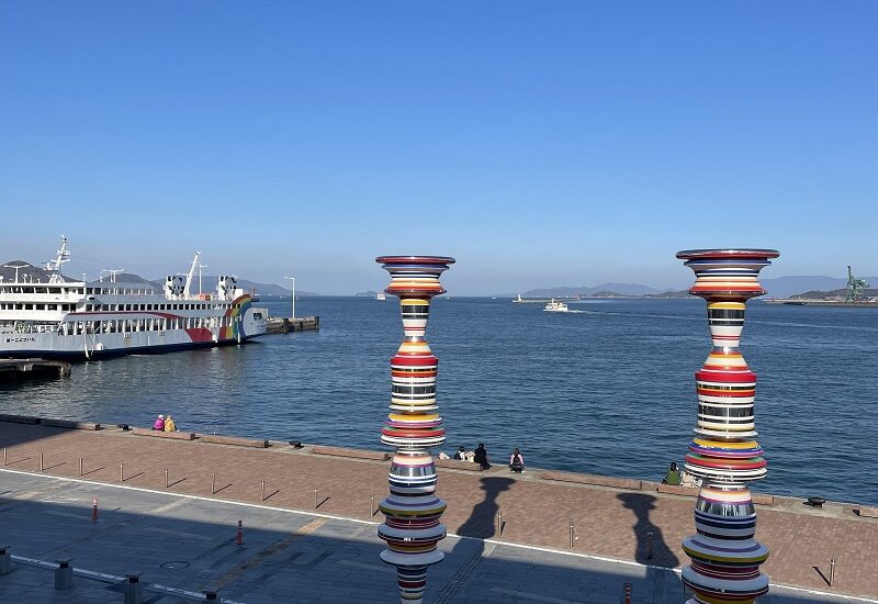 Takamatsu Port with Art