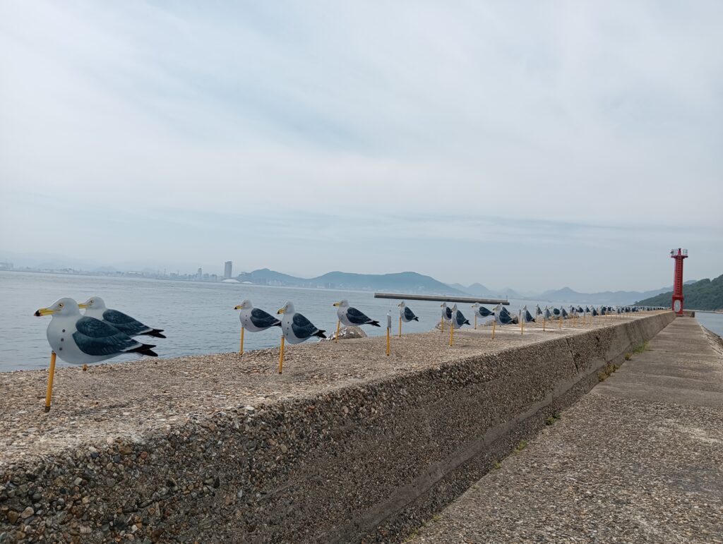 Sea Gulls Parking Lot, Megijima